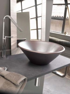 Vasque � poser m�tal