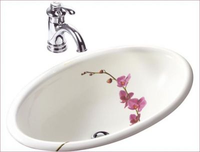 Vasque orchid�e