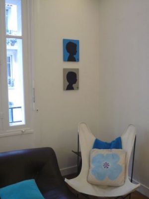 Un appartement au blanc dominant