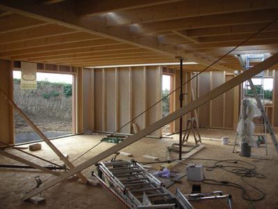 La construction d\'une maison à ossature bois : l’exemple des 
