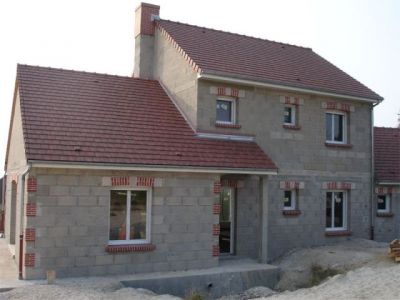 Une maison isolée à la laine minérale