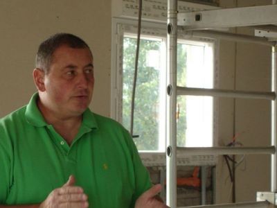 Une maison isolée à la laine minérale