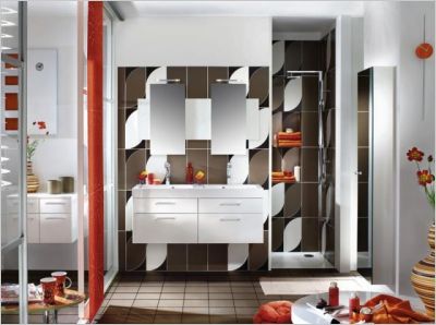 10 salles de bains pop