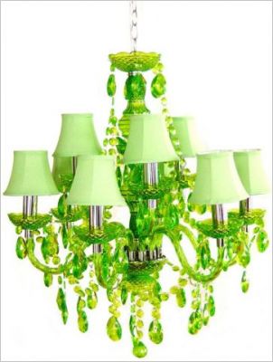 Lustre vert Romeo