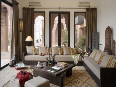 salon villa maroc