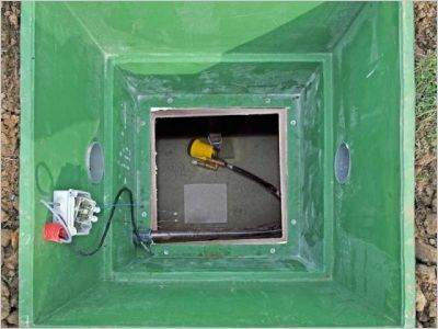r�cup eaux de pluie  crepine sonde