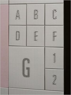 Lettres James Heeley zinc