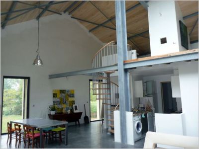 Moulin loft Marciac - volume principal