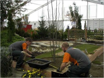 La France médaillée d’argent des jardiniers paysagistes