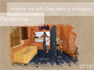 Une salle d’eau écolo à bonne école