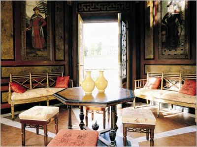 int�rieur pagode groussay