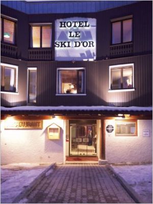 Fa�ade H�tel Ski d'Or