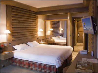 Chambre Rocheuse - h�tel Ski d'Or