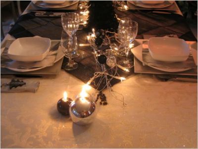 C�line Roger - table en f�te