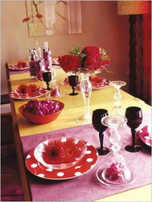 Office Hollandais des fleurs - Table de f�te