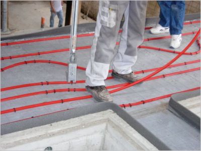 grange - plancher chauffant - Thermozyklus