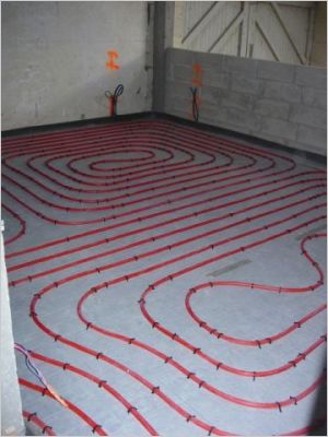 grange - plancher chauffant - Thermozyklus