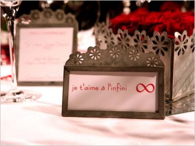 Cadre mariage Un d�cor se cr�e