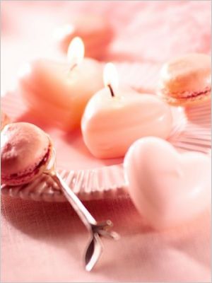 Saint - Valentin - Bougies la Fran�aise