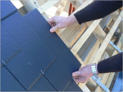 poser une toiture en ardoises - �tape 5