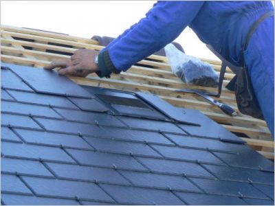 poser une toiture en ardoises - �tape 8 bis