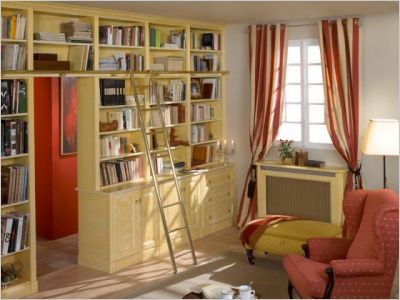 Bibliothèque : le classique chic