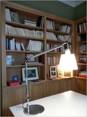 Meubles et boiseries reportage biblioth�que