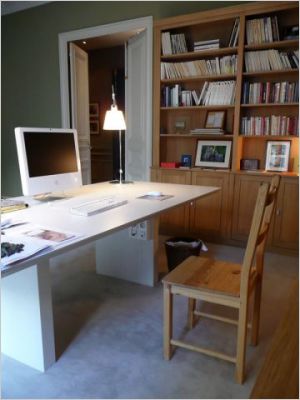 Meubles et boiseries reportage biblioth�que
