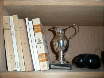 Meubles et boiseries reportage biblioth�que