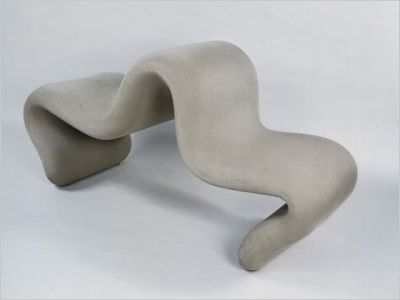 Pierre Paulin banquette collectivit� 1966