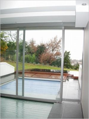 baie vitr�e piscine
