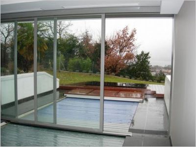 baie vitr�e piscine