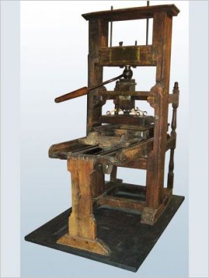 presse imprimerie Franklin
