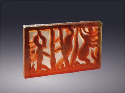 Quand le verre se fait sculpture...