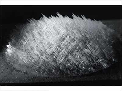 Quand le verre se fait sculpture...
