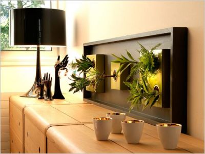 Flowerbox plante d�coration mur