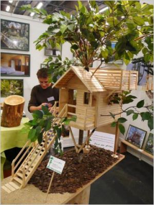 cabanes en bois - Franck Coursier - salon �cobat 2008