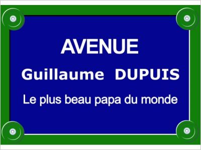 Panneaux rue - www.cadeaux.com