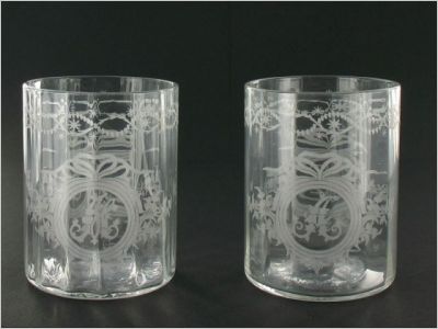 verres grav�s