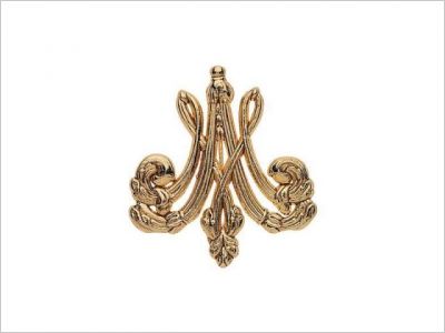 Broche monogramme