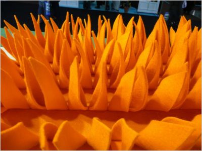 salon R�nover - mat�riaux atypiques