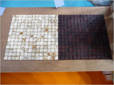 salon R�nover - mat�riaux atypiques