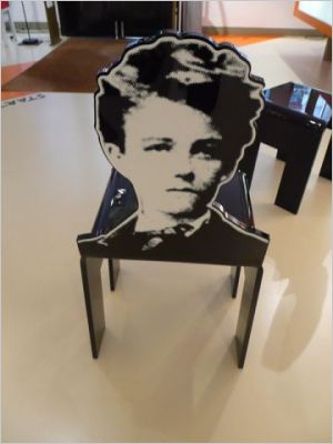 Arri�re d'une chaise