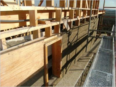 maison - isolation - chanvre - chantier