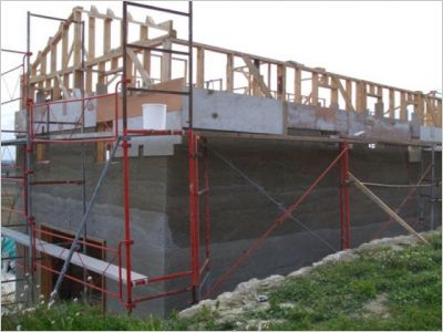 maison - isolation - chanvre - chantier