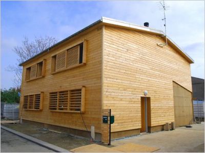 Maison �cologique en bois