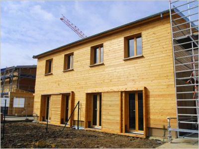 Maison �cologique en bois
