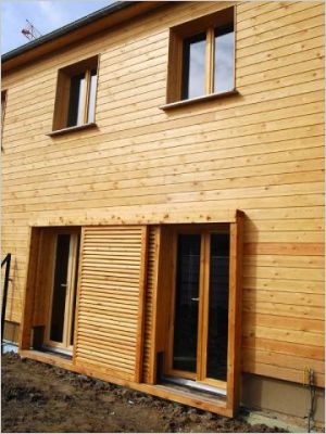 Maison �cologique en bois