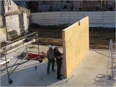 Maison �cologique en bois