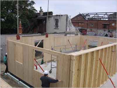Maison �cologique en bois